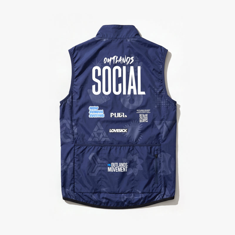 Outlands SOCIAL // Gilet 2026 back