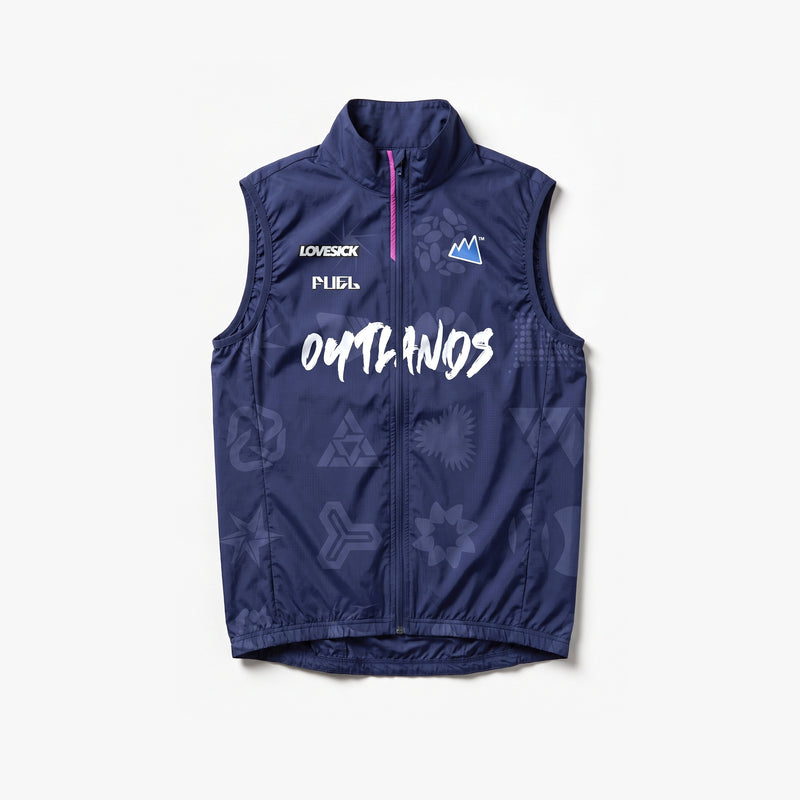 Outlands SOCIAL // Gilet 2026 front