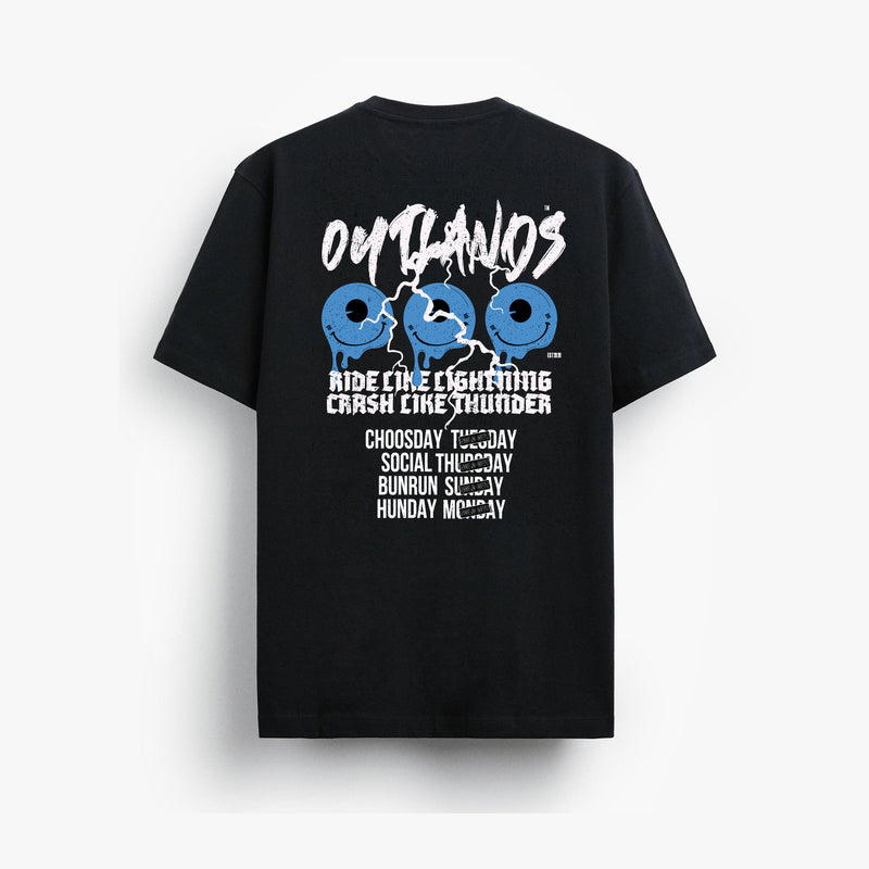 Outlands Lightning Tee back