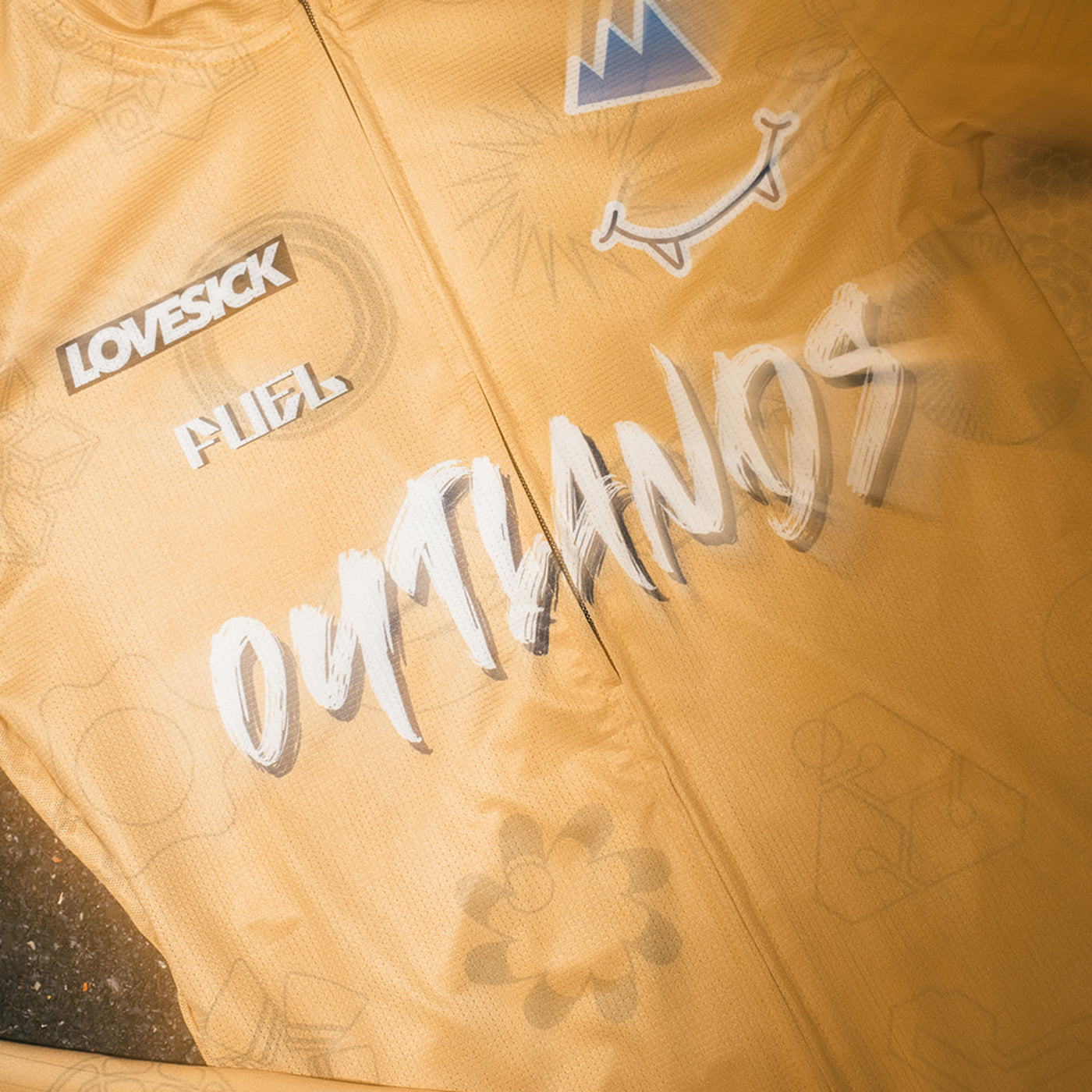 Outlands 2026 // Gold Jersey detail