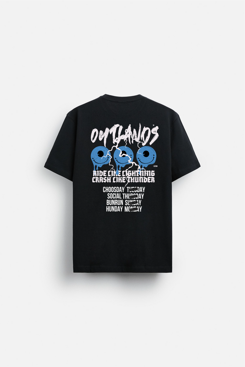 Outlands Lightning Tee back